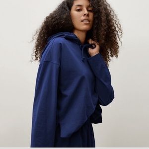 Everlane Women's Blue Hoodie